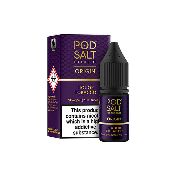 Pod Salt Origins 20mg Nic Salt From £2.18