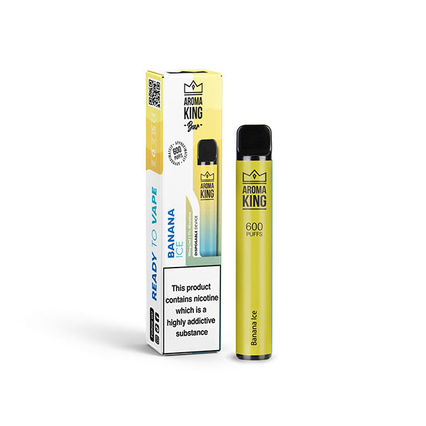 Aroma King Bar 600 Disposable Vape From £3.84