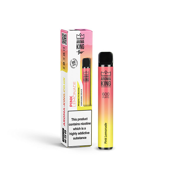 Aroma King Bar 600 Disposable Vape From £3.84