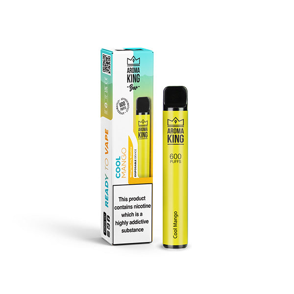 Aroma King Bar 600 Disposable Vape From £3.84