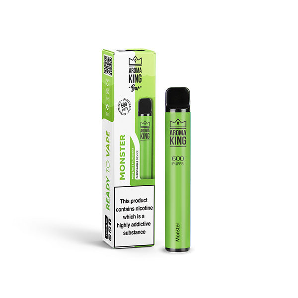 Aroma King Bar 600 Disposable Vape From £3.84