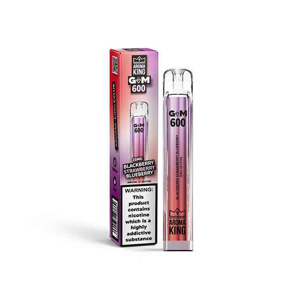 Aroma King GEM 600 Disposable Vape Device 600 From £3.84