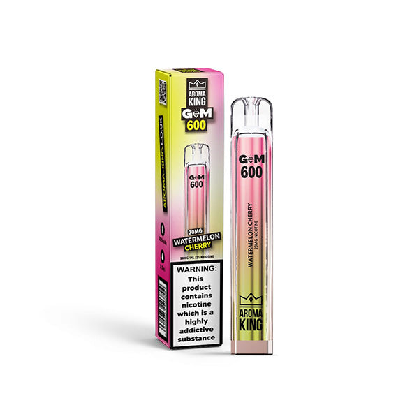 Aroma King GEM 600 Disposable Vape Device 600 From £3.84