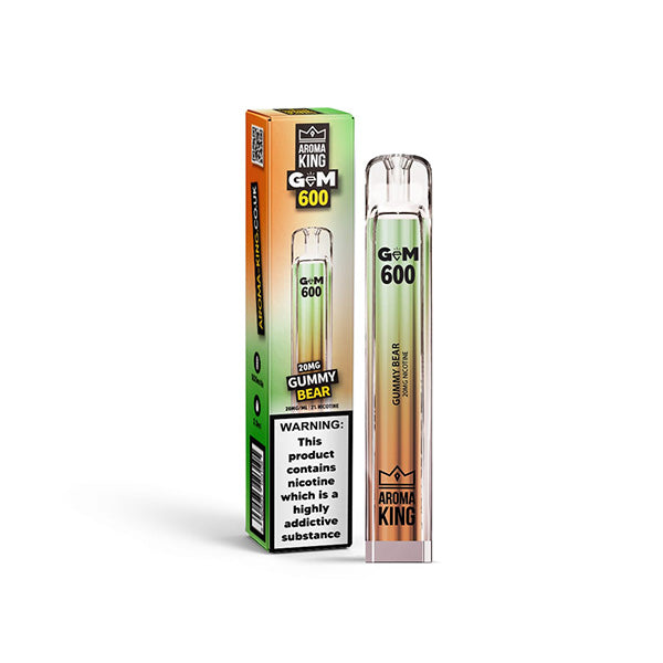 Aroma King GEM 600 Disposable Vape Device 600 From £3.84