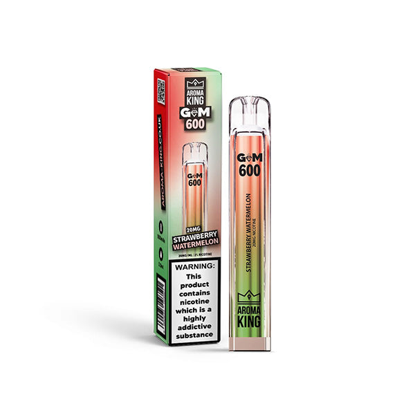 Aroma King GEM 600 Disposable Vape Device 600 From £3.84