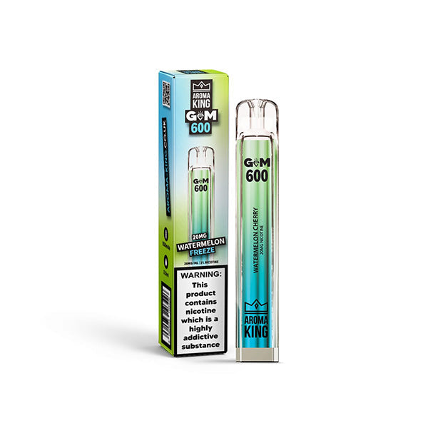 Aroma King GEM 600 Disposable Vape Device 600 From £3.84