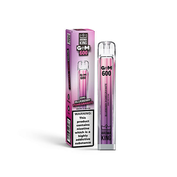 Aroma King GEM 600 Disposable Vape Device 600 From £3.84