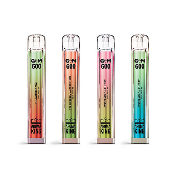 Aroma King GEM 600 Disposable Vape Device 600 From £3.84