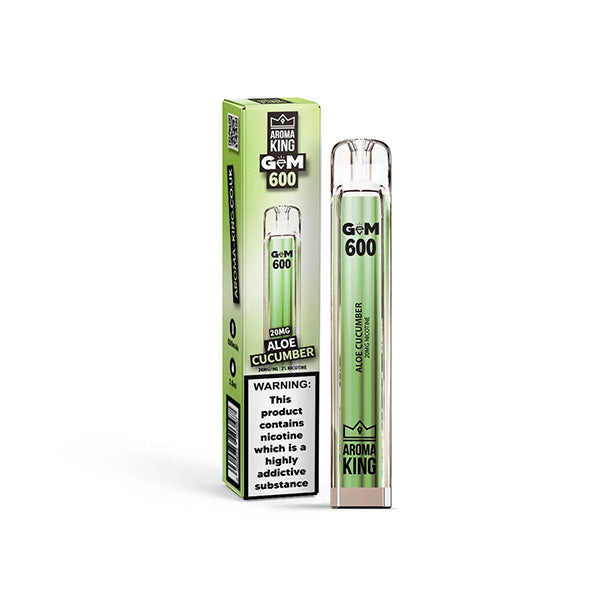 Aroma King GEM 600 Disposable Vape Device 600 From £3.84