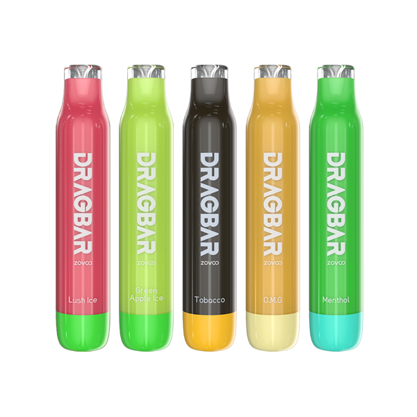 Zovoo by Voopoo Dragbar 600 Disposable Vape From £3.26