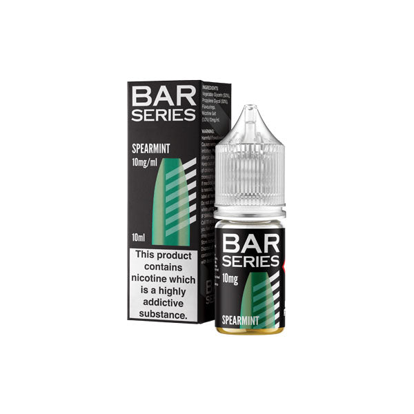 Bar Series 10mg Nic Salts From £1.80.  spearmint