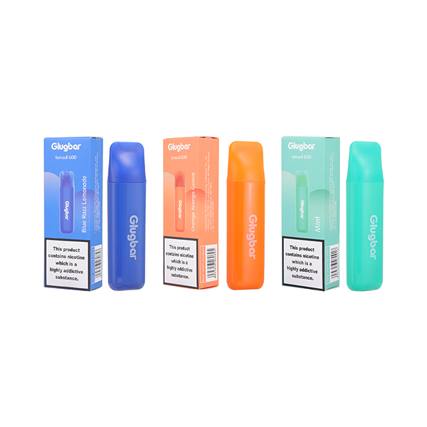 Glugbar Ismod600 Disposable Vape From £2.67