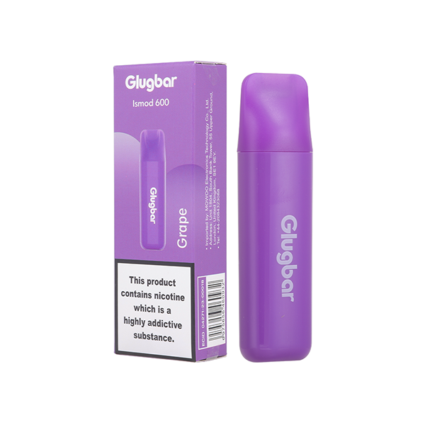 Glugbar Ismod600 Disposable Vape From £2.67