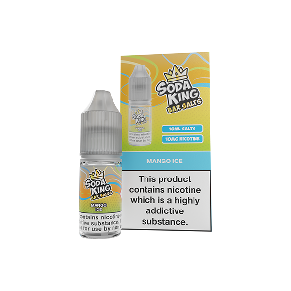 Soda King Bar SALTS 10mg Nic Salts From £1.89