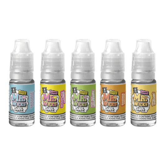 Mr Wicks 20mg Nic Salts 10ml From £1.80