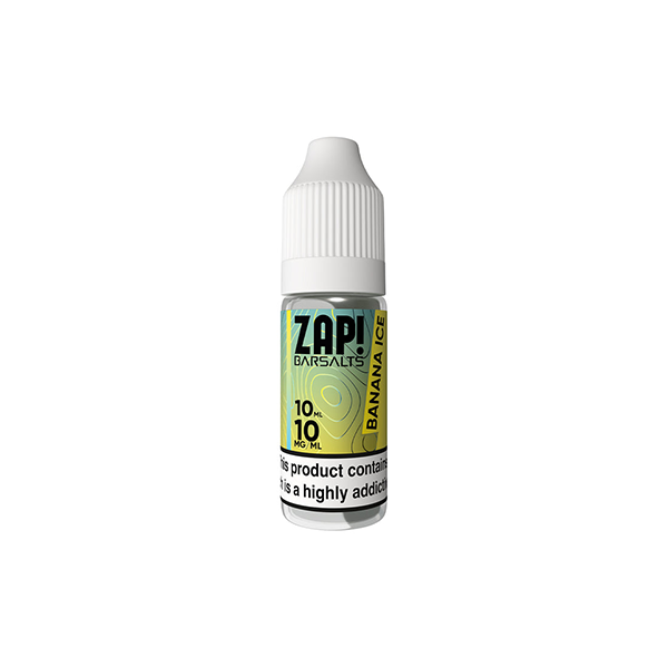 ZAP! Bar Salts 10mg Nic Salt  From £1.89