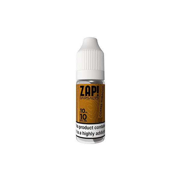 ZAP! Bar Salts 10mg Nic Salt  From £1.89