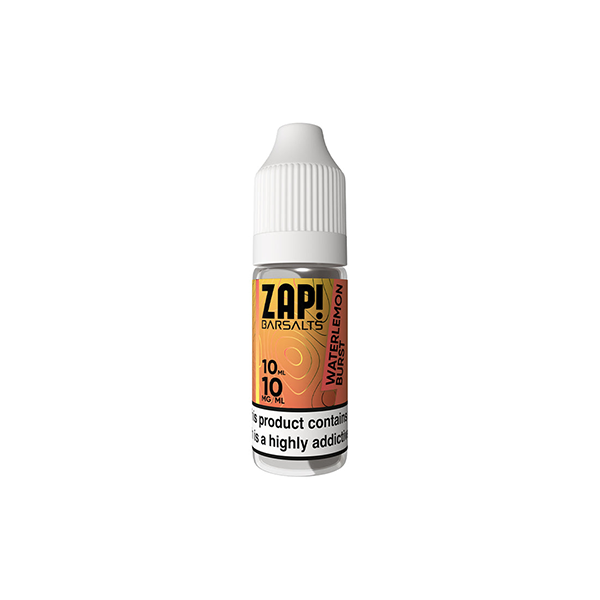 ZAP! Bar Salts 10mg Nic Salt  From £1.89