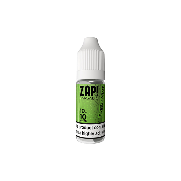 ZAP! Bar Salts 10mg Nic Salt  From £1.89