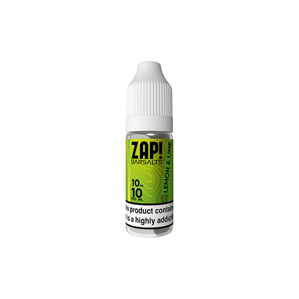 ZAP! Bar Salts 10mg Nic Salt  From £1.89