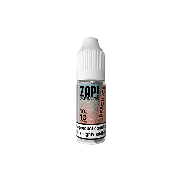 ZAP! Bar Salts 10mg Nic Salt  From £1.89