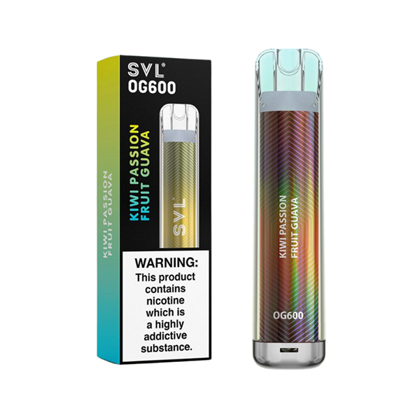 SVL OG600 Disposable Vape From £3.38