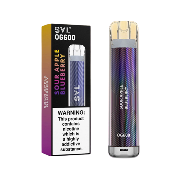 SVL OG600 Disposable Vape From £3.38