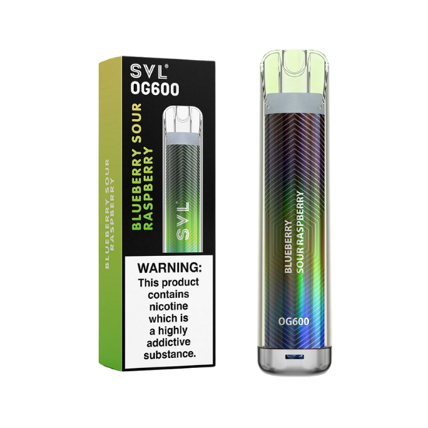 SVL OG600 Disposable Vape From £3.38