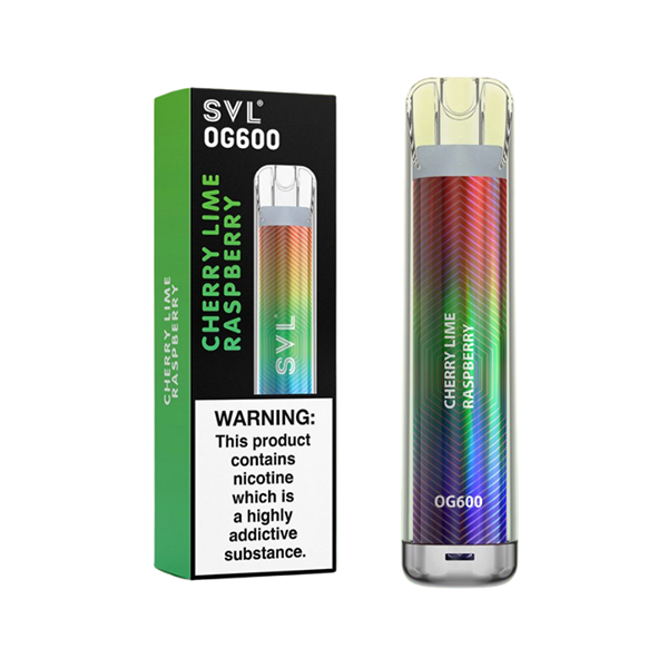 SVL OG600 Disposable Vape From £3.38