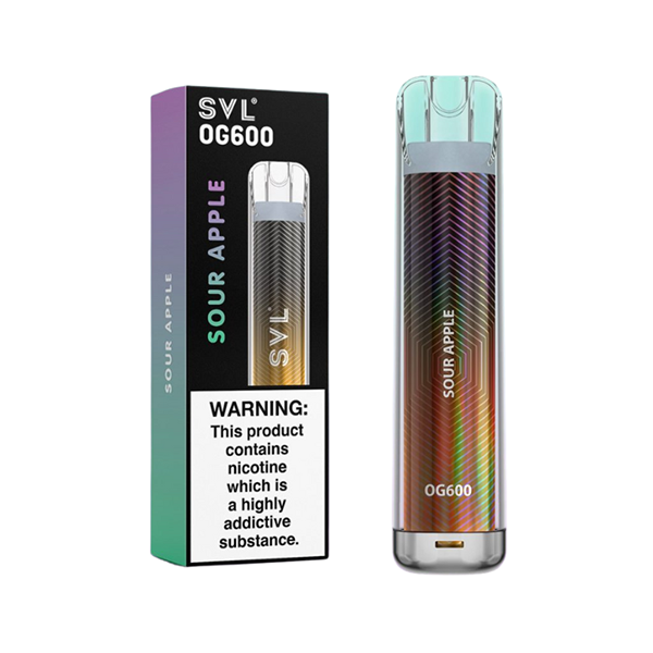 SVL OG600 Disposable Vape From £3.38