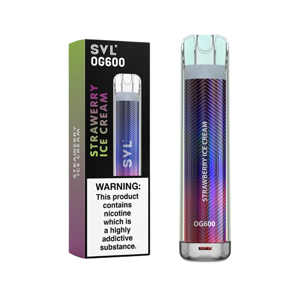 SVL OG600 Disposable Vape From £3.38