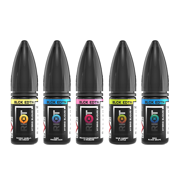 Riot Squad Black Edition V2 10mg Nic Salts £2.18