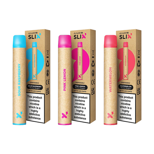 ANDS Slix Recyclable Disposable Vape From £3.38