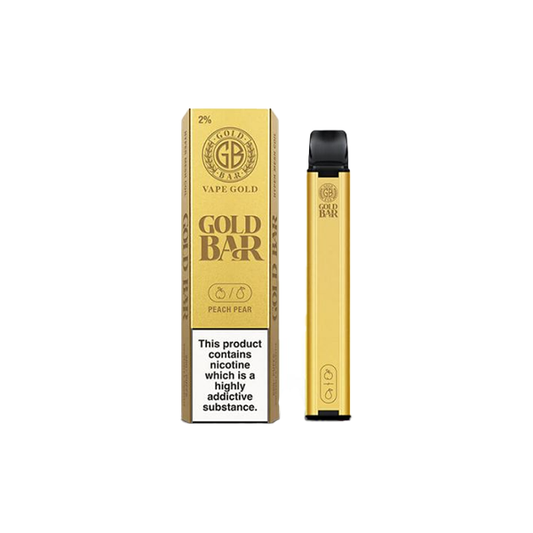 Gold Bar Disposable Vape From £4.15