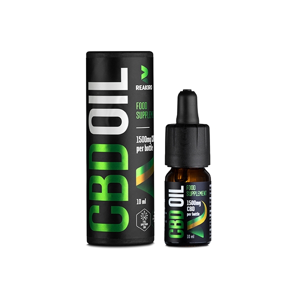 Reakiro 1500mg CBD Oil 15% Full Spectrum - 10ml (BUY 1 GET 1 FREE)