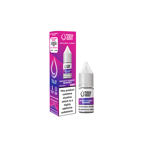 Pukka Juice 5000+ 10mg Nic Salt From £2.06