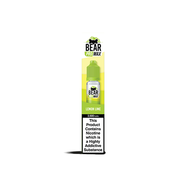 Bear Pro Max Bar Series 10mg Nic Salts From £1.89 lemon lime 