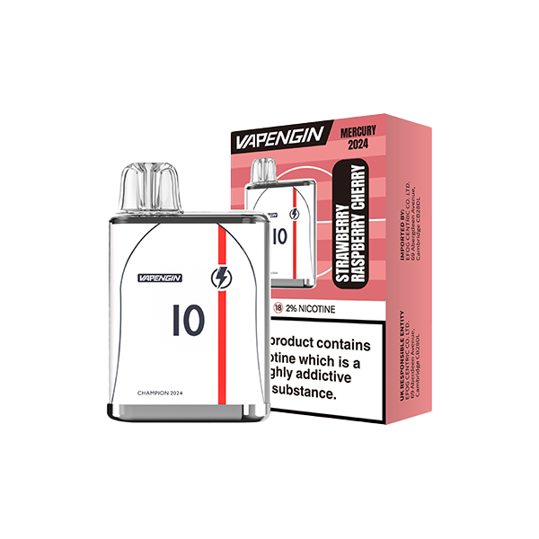 Vapengin Mercury Euro 2024 Edition Disposable Vape From £3.26