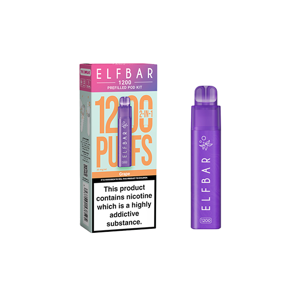 ELF Bar Prefilled Pod Kit 20mg From £4.80