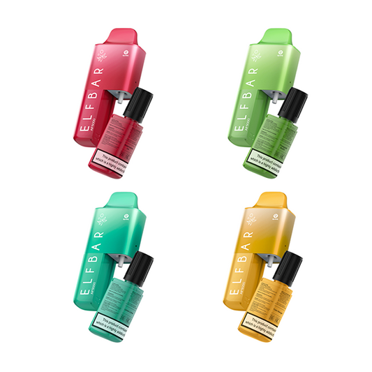 20mg Elf Bar AF5000 Disposable Rechargeable Vape Kit 5000 Puffs From £9.64