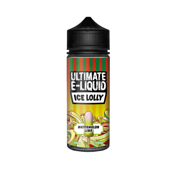 Ultimate E-liquid Ice Lolly by Ultimate Puff 100ml 70VG 30PG From £5.98