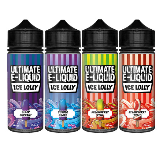 Ultimate E-liquid Ice Lolly by Ultimate Puff 100ml 70VG 30PG From £5.98