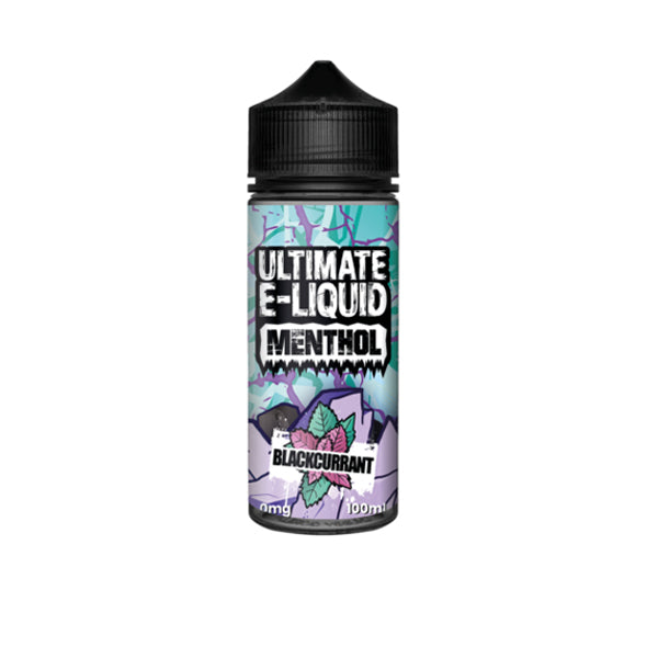 Ultimate E-liquid Menthol by Ultimate Puff 100ml 70VG 30PG From £10.34