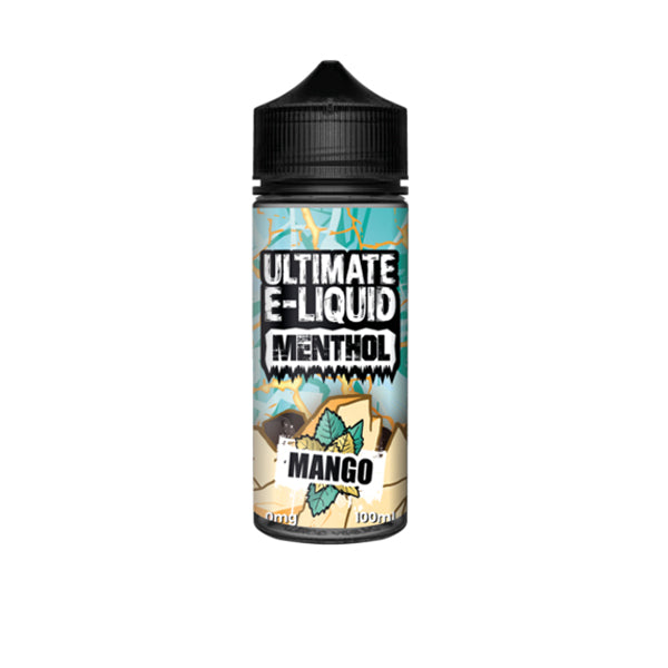 Ultimate E-liquid Menthol by Ultimate Puff 100ml 70VG 30PG From £10.34