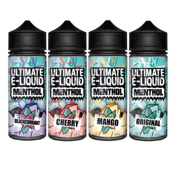 Ultimate E-liquid Menthol by Ultimate Puff 100ml 70VG 30PG From £10.34