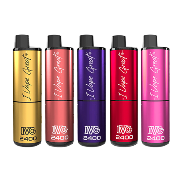 20mg I VG 2400 Disposable Vapes 2400 Puffs - 4 in 1 Multi-Edition From £11.16