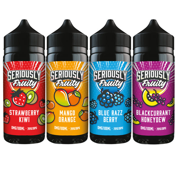 Seriously Fruity by Doozy Vape 100ml 70VG 30PG From £7.46