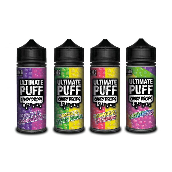 Ultimate Puff Candy Drops 0mg 70VG 30PG From £10.34