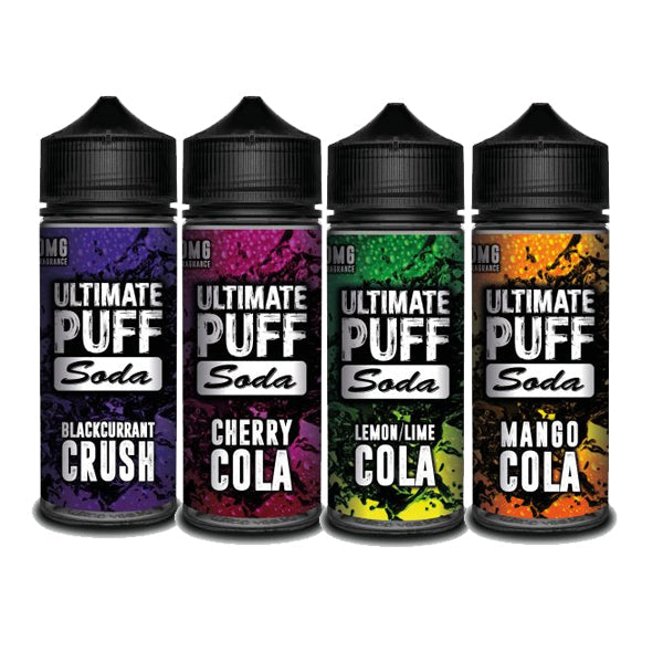 Ultimate Puff Soda 100ml 70VG 30PG From £10.34