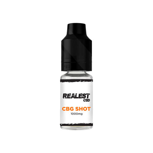 Realest CBD 1000mg CBG E-Liquid Booster Shot 10ml (BUY 1 GET 1 FREE)